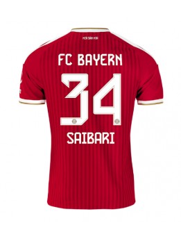 Bayern Munich Ismael Saibari #34 Replika Hemmakläder 2026-27 Kortärmad Bayern Munich Ismael Saibari #34 Replika Hemmakläder 2026-27 Kortärmad